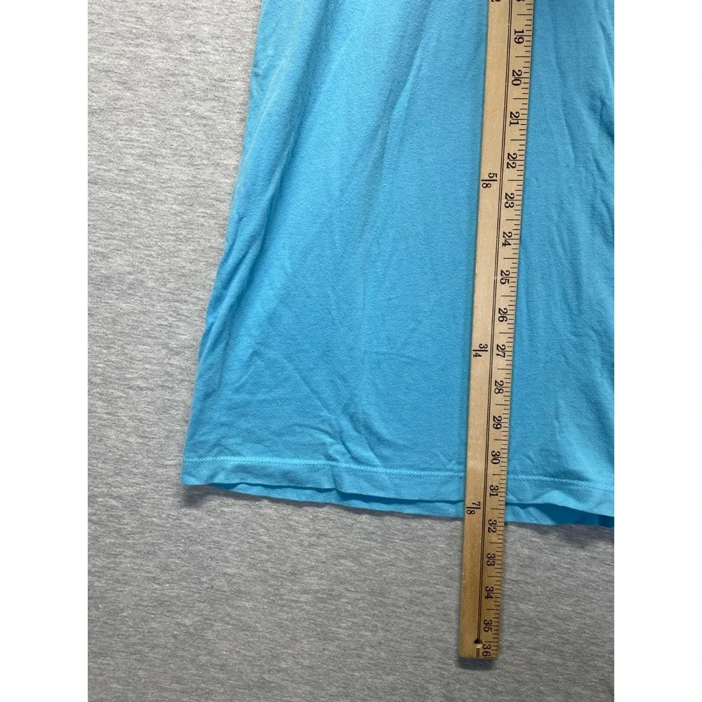 The North Face T-Shirt Mens 2XL Blue Never Stop Exploring Short Sleeve Crew Neck